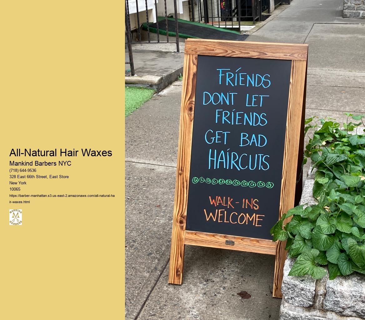 All-Natural Hair Waxes