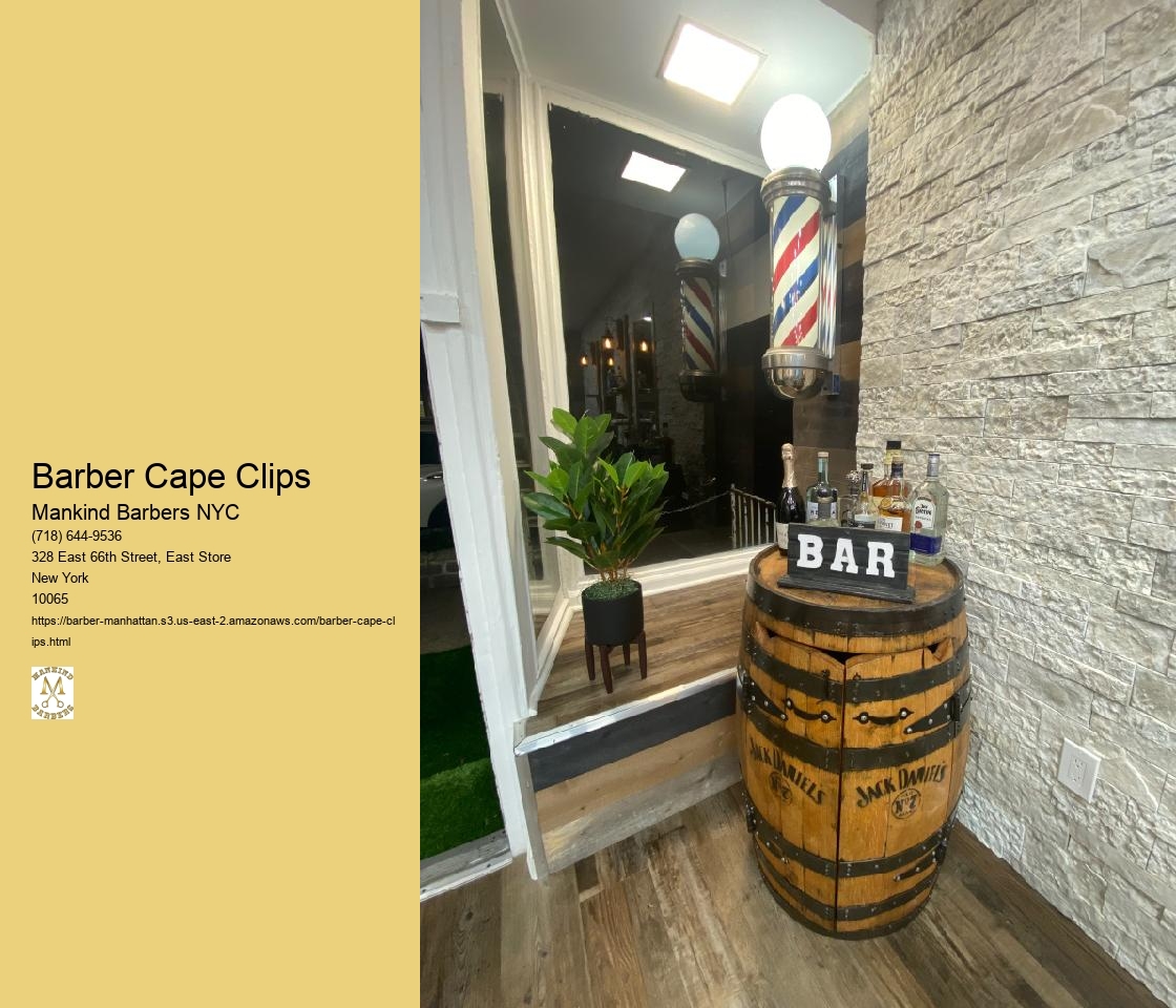 Barber Cape Clips