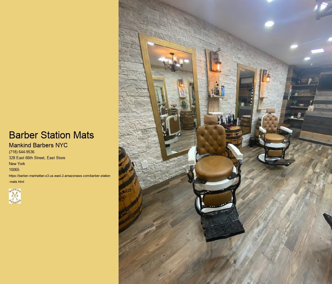 Barber Station Mats