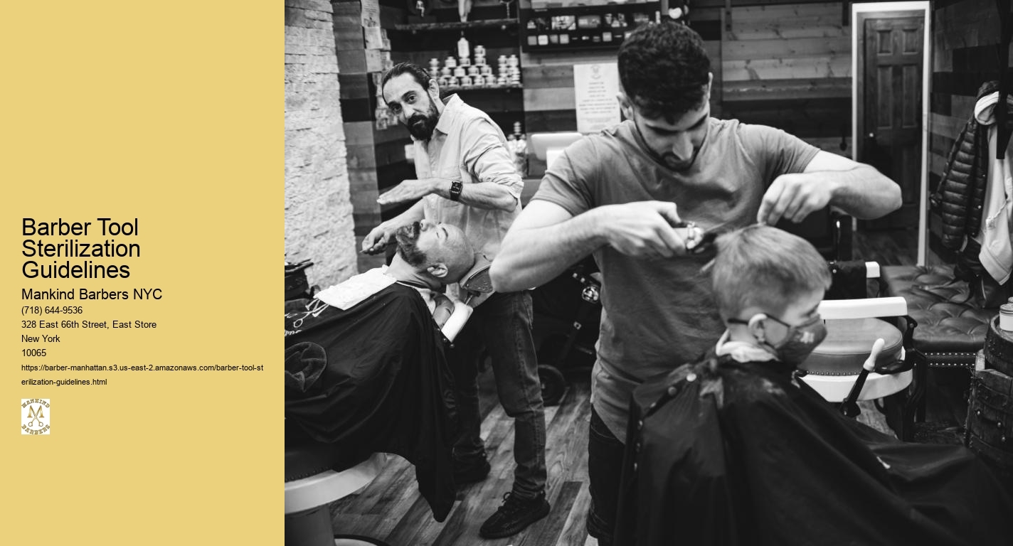 How can barbers ensure that their sterilization processes comply with health and safety regulations, and what resources are available to stay updated on any changes or advancements in sterilization practices?