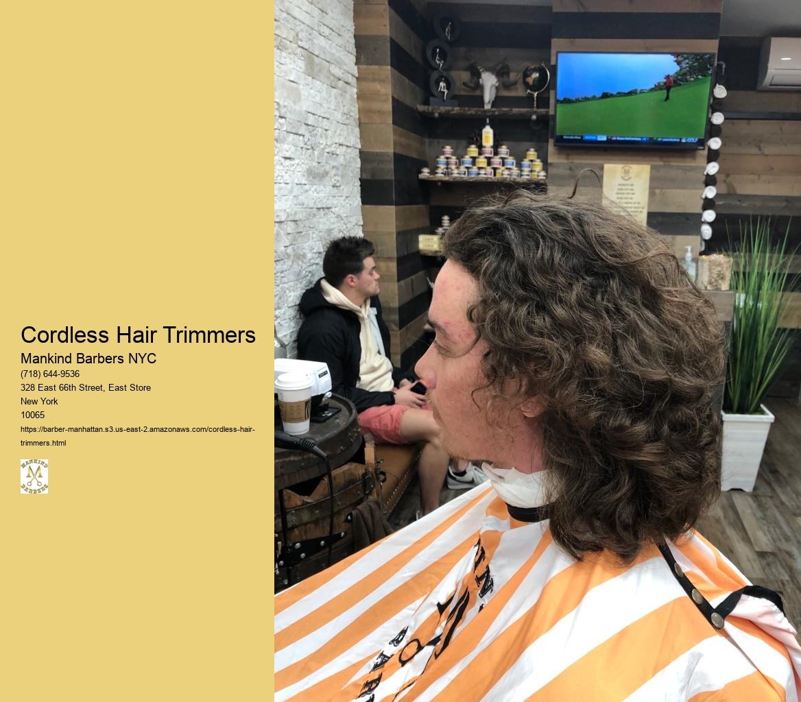 How do cordless hair trimmers with lithium-ion batteries compare to those with nickel-metal hydride batteries in terms of battery life and performance?