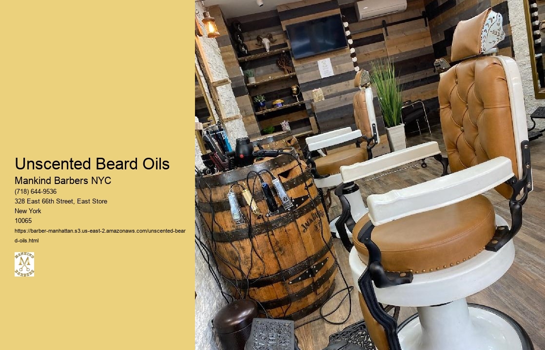 Unscented Beard Oils